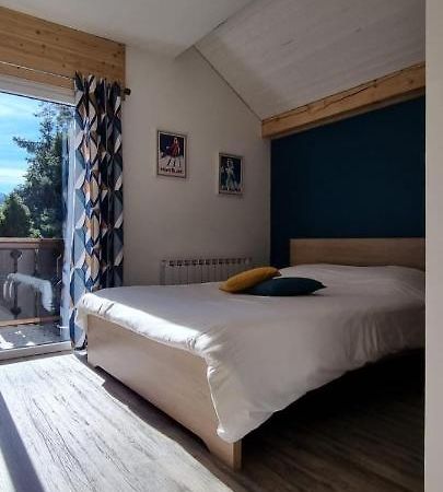 Mont Bivouac, Chambre,Entree Et Sdb Privee,Balcon Vue Mtblanc Passy  Extérieur photo